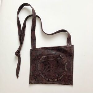 Unique Suede 
Bag